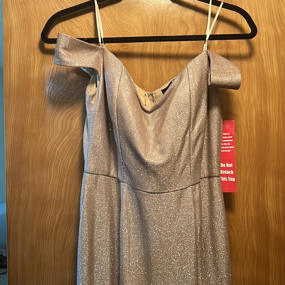 Mermaid prom glittery dress